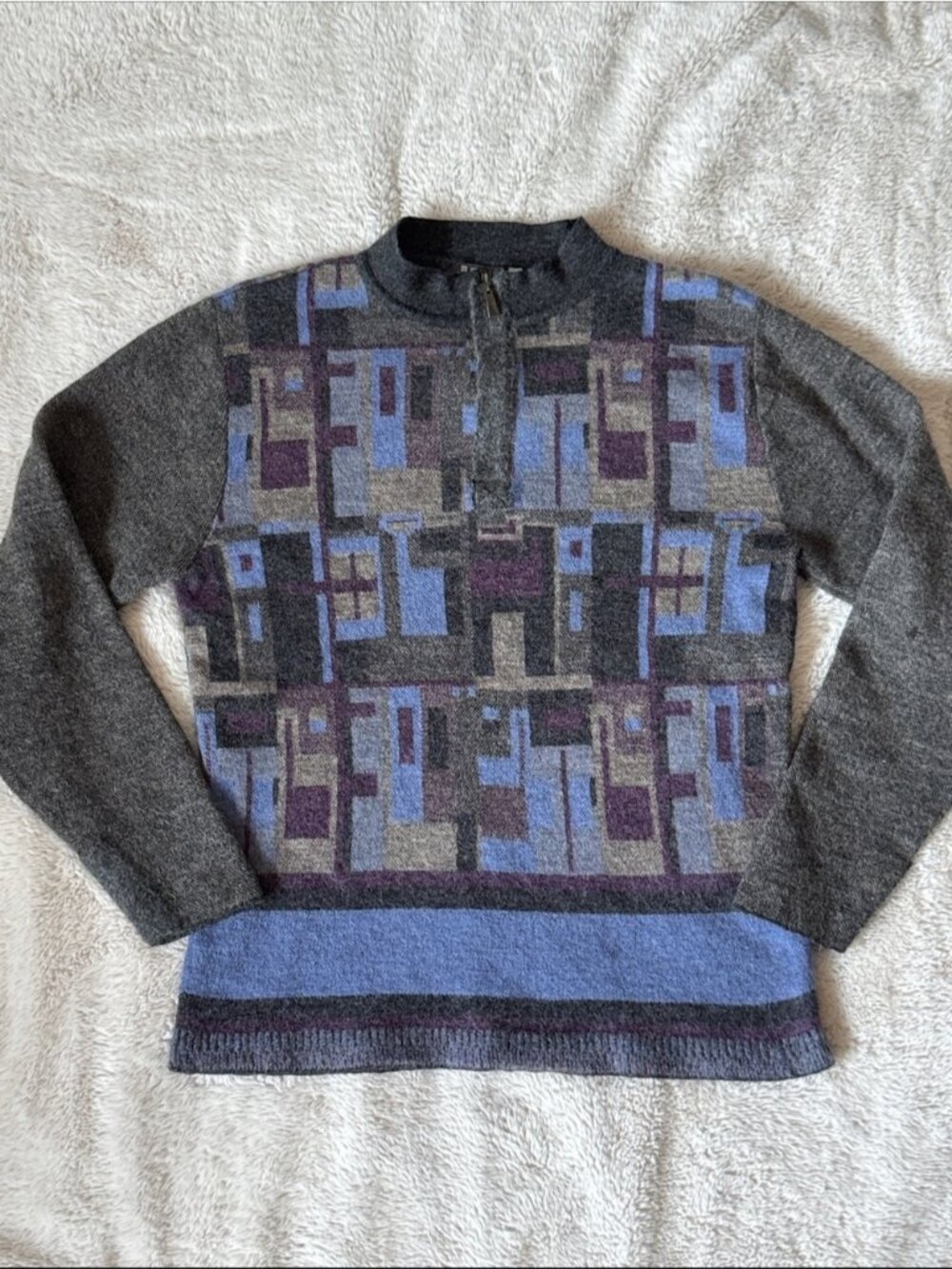 Sol 100% Baby Alpaca Sweater Size M